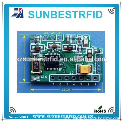 ISO14443A RFID reader module with I2C interface